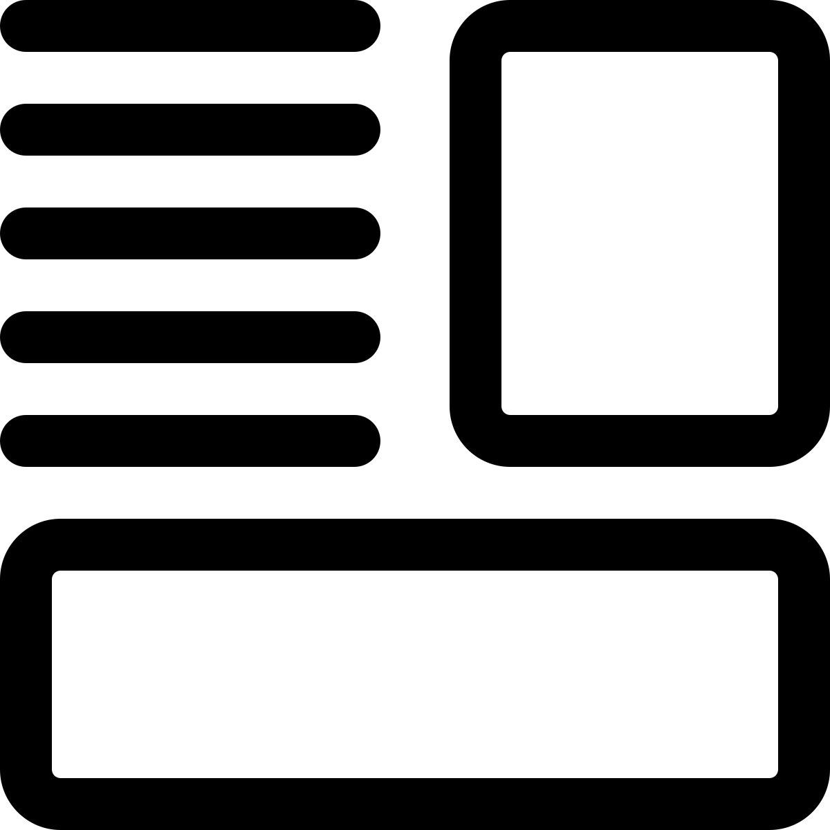 disposition du texte icon