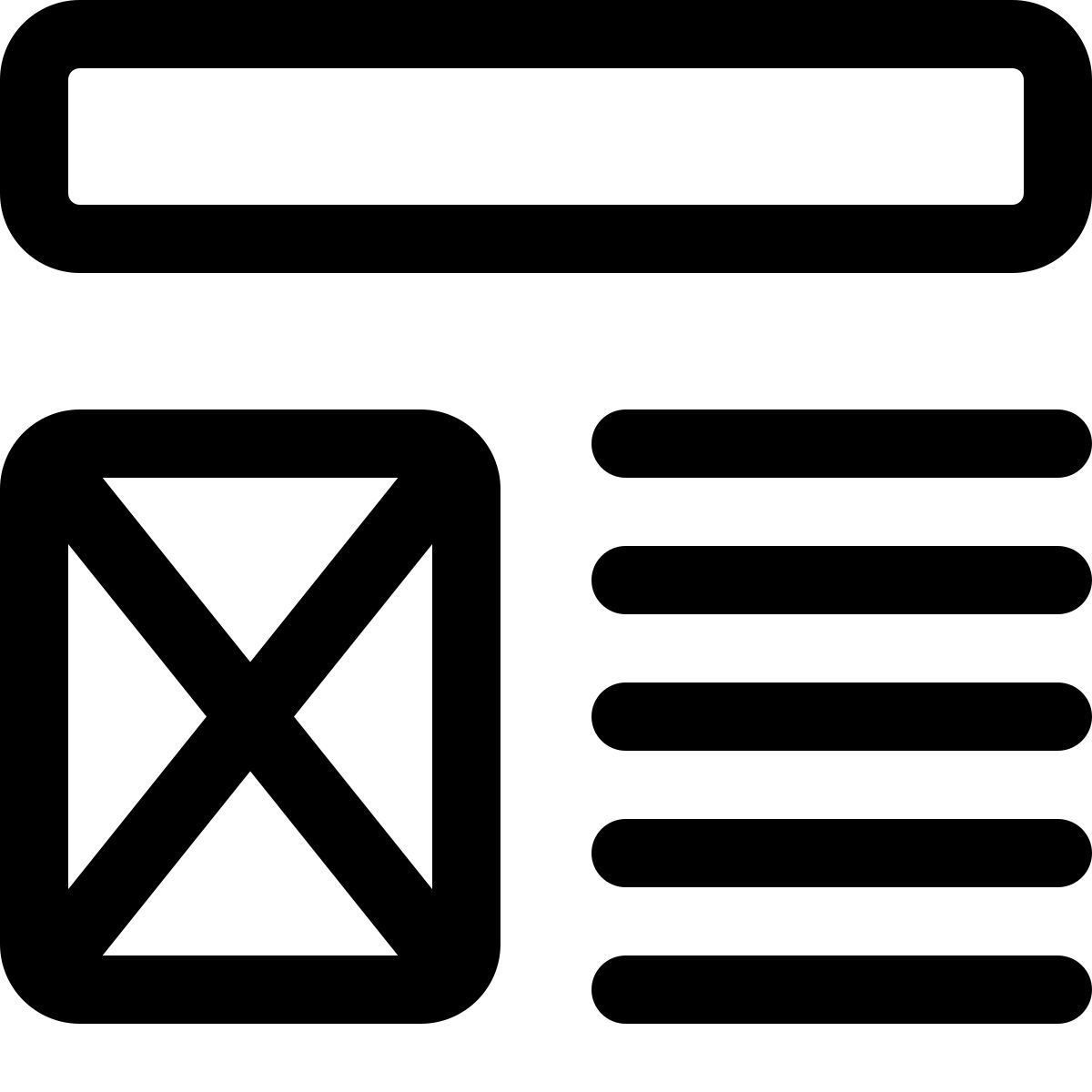 article title layout icon