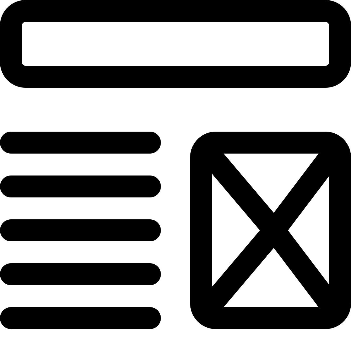 layout del titolo dell'articolo icon