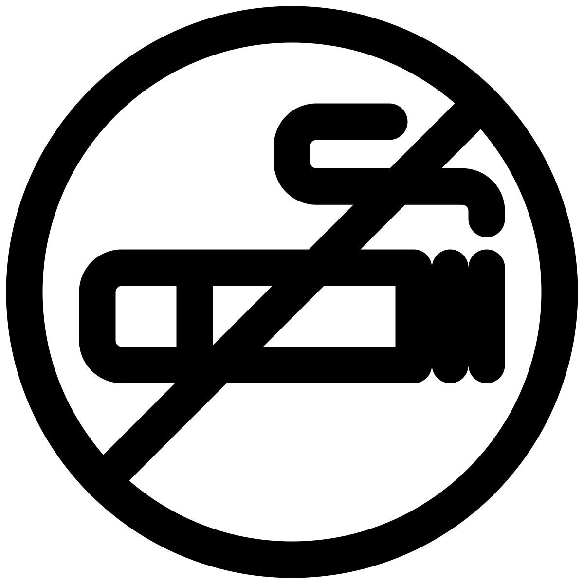 no smoking icon