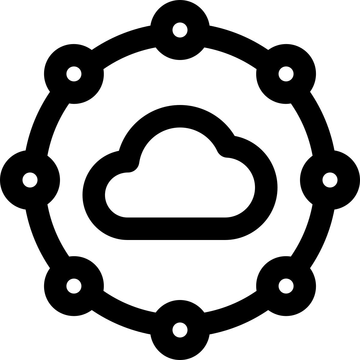 cloud network icon
