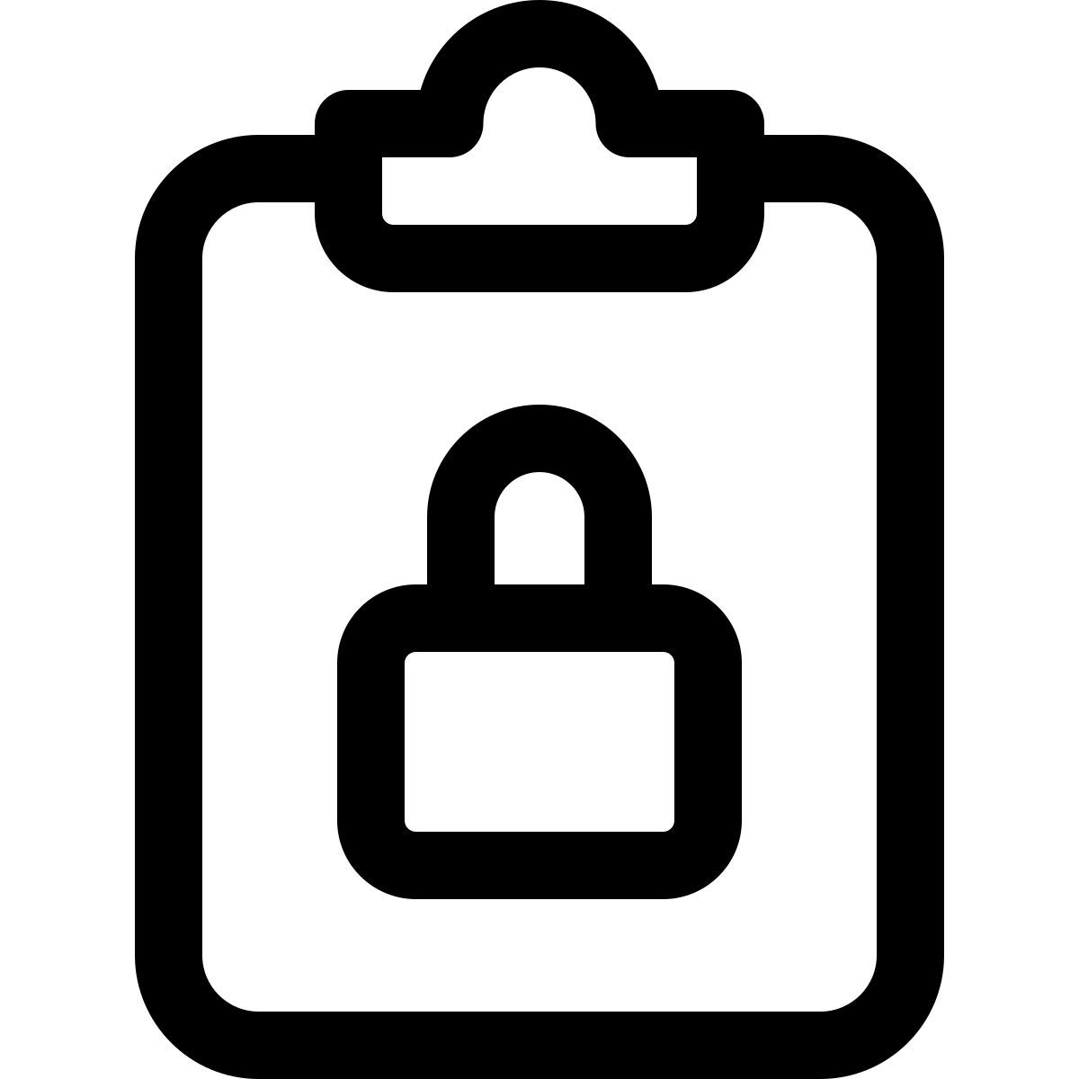 protection du presse papiers icon