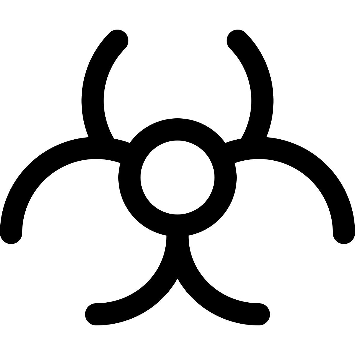 radiation hazard icon