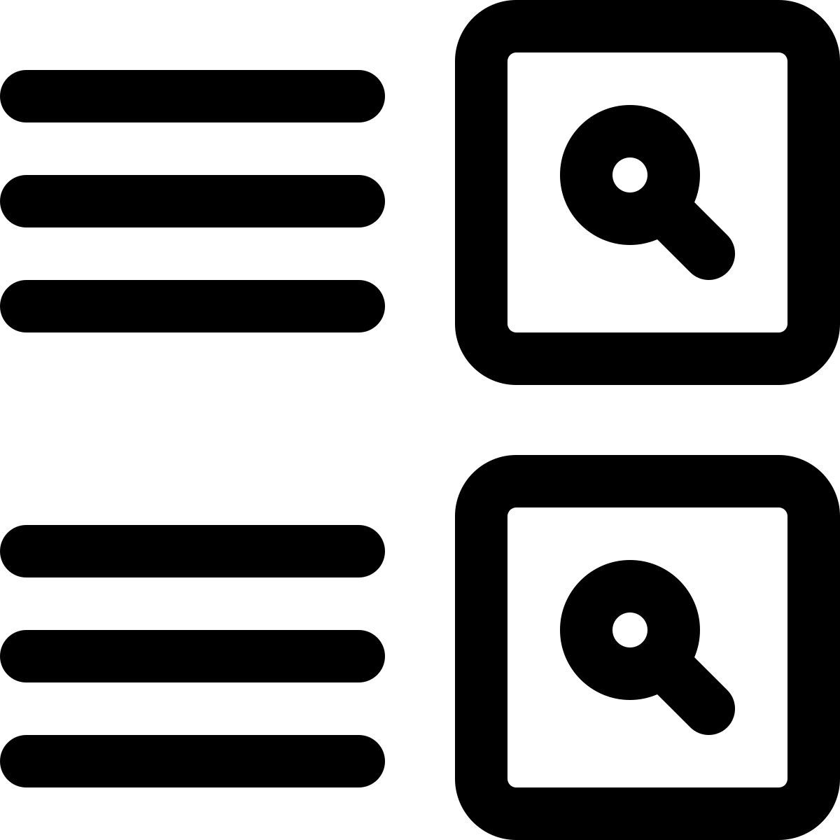 resultados de la búsqueda icon