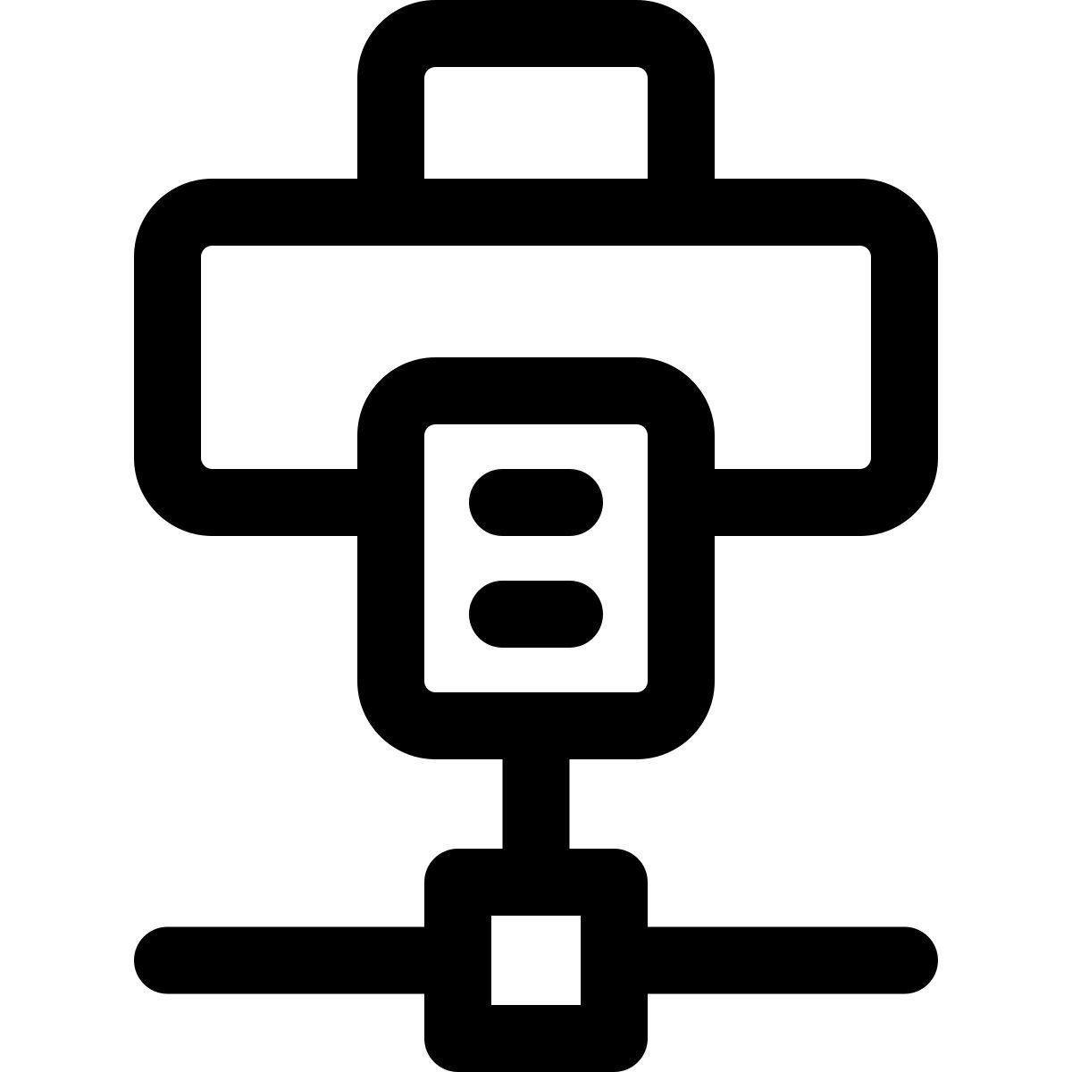 red de impresoras icon