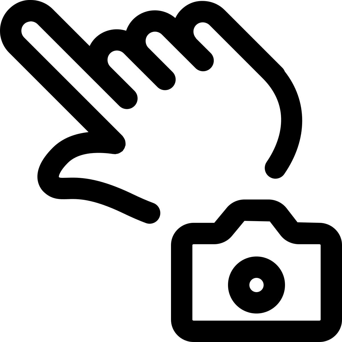 轻触拍照 icon