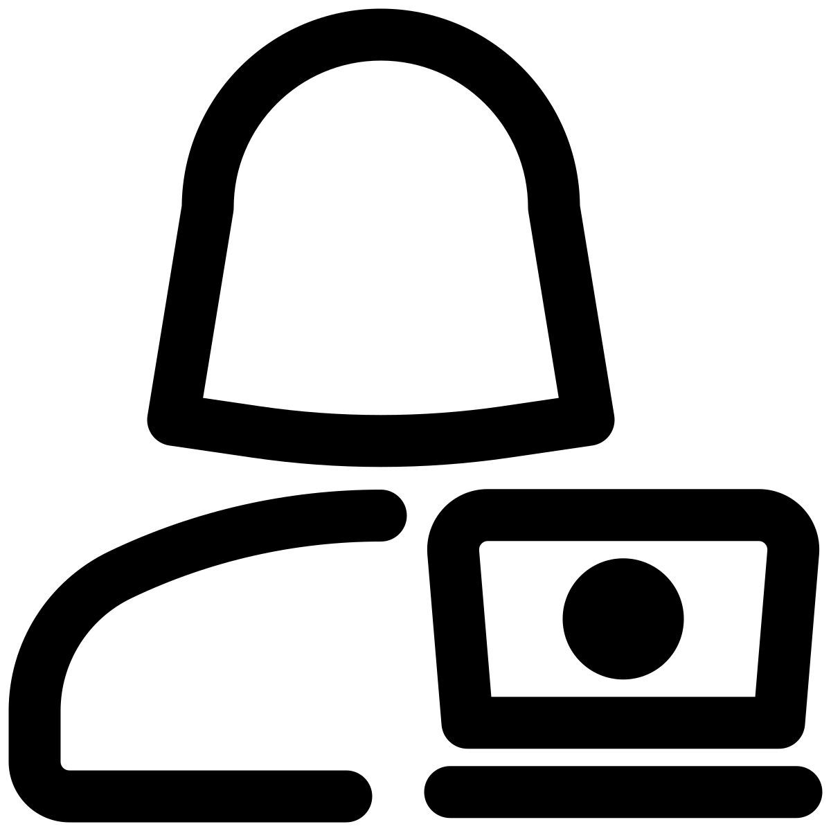laptop user icon