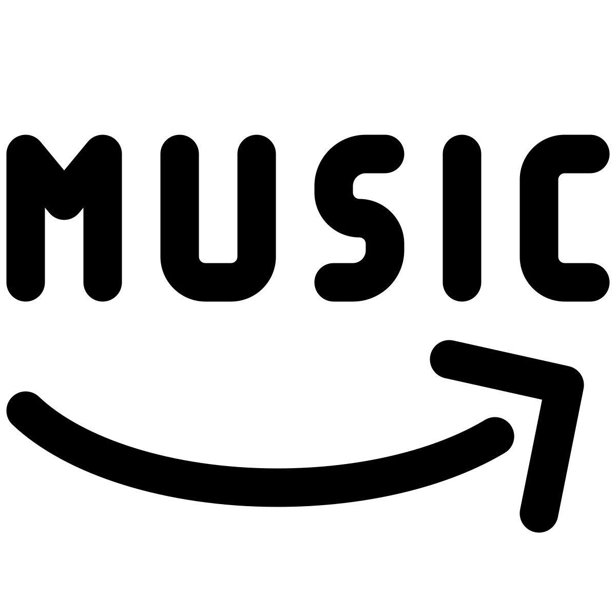 amazon music logo icon