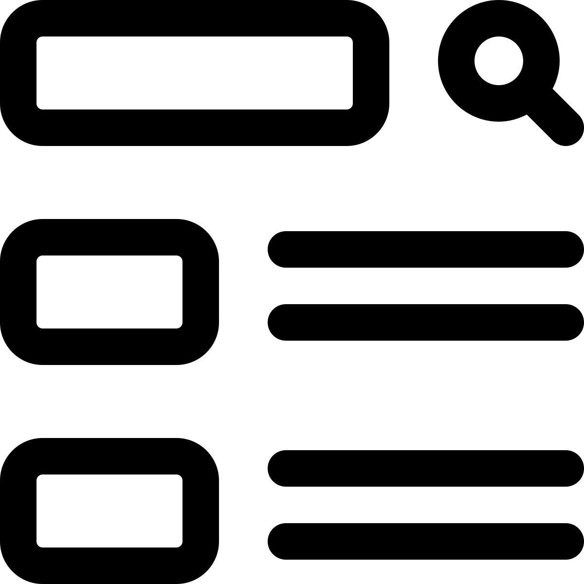 layout de pesquisa icon