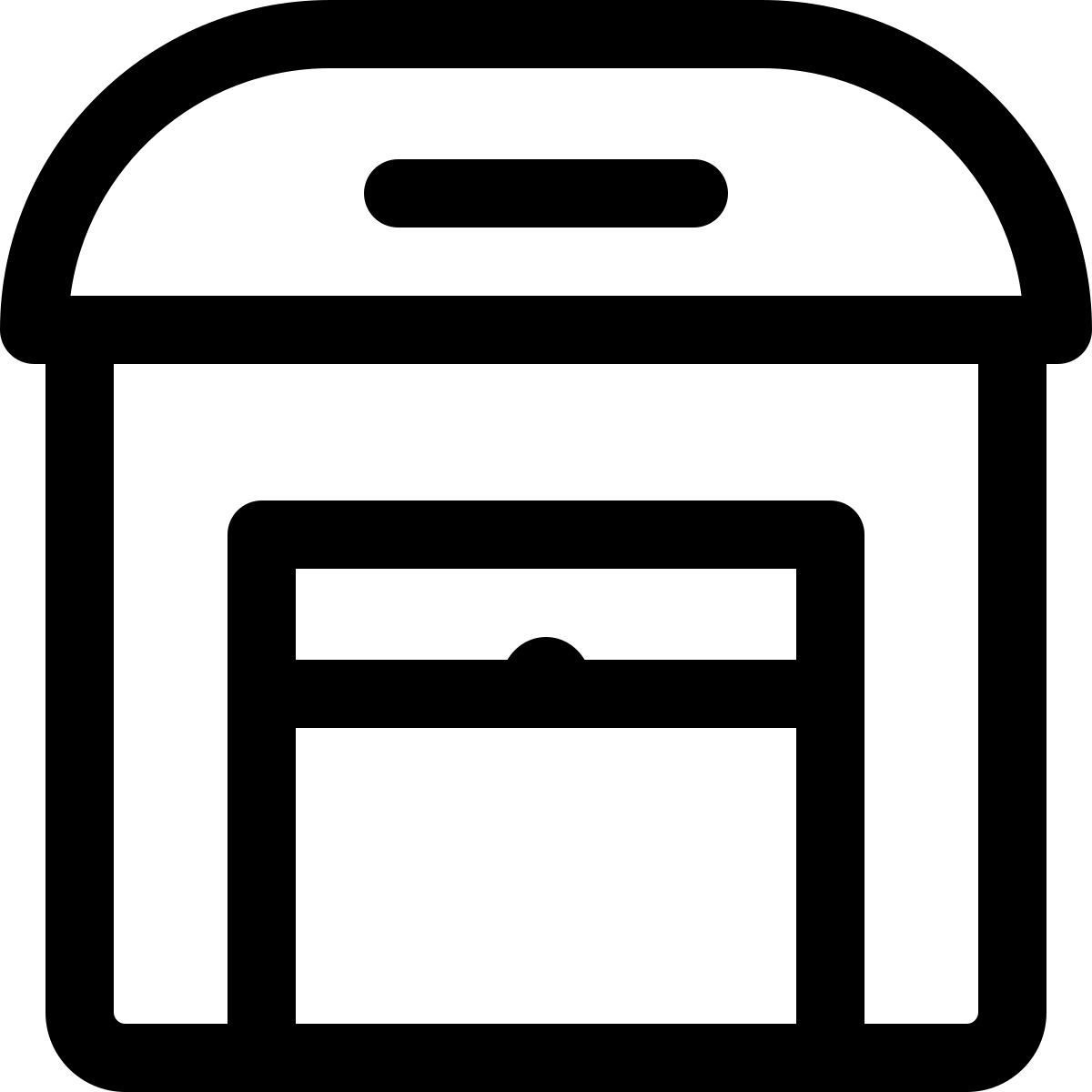 almacén abierto icon