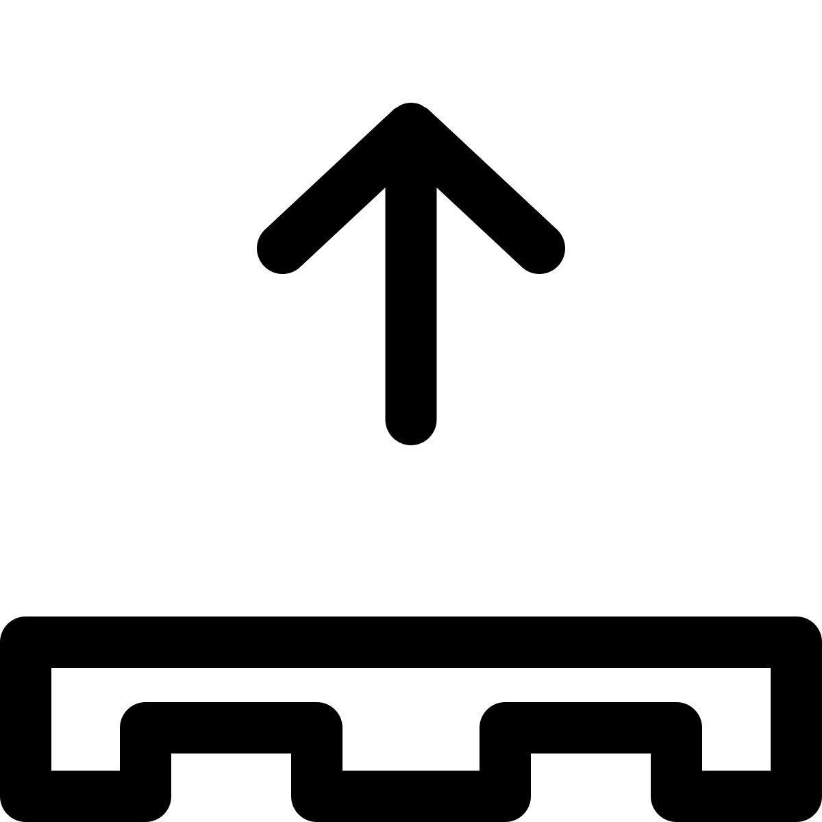 unloading pallet icon
