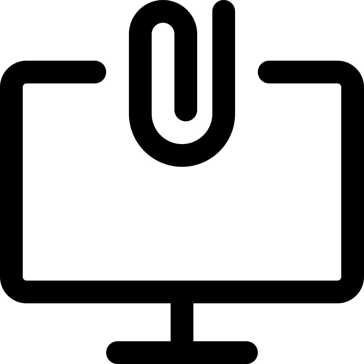 archivo adjunto de escritorio icon