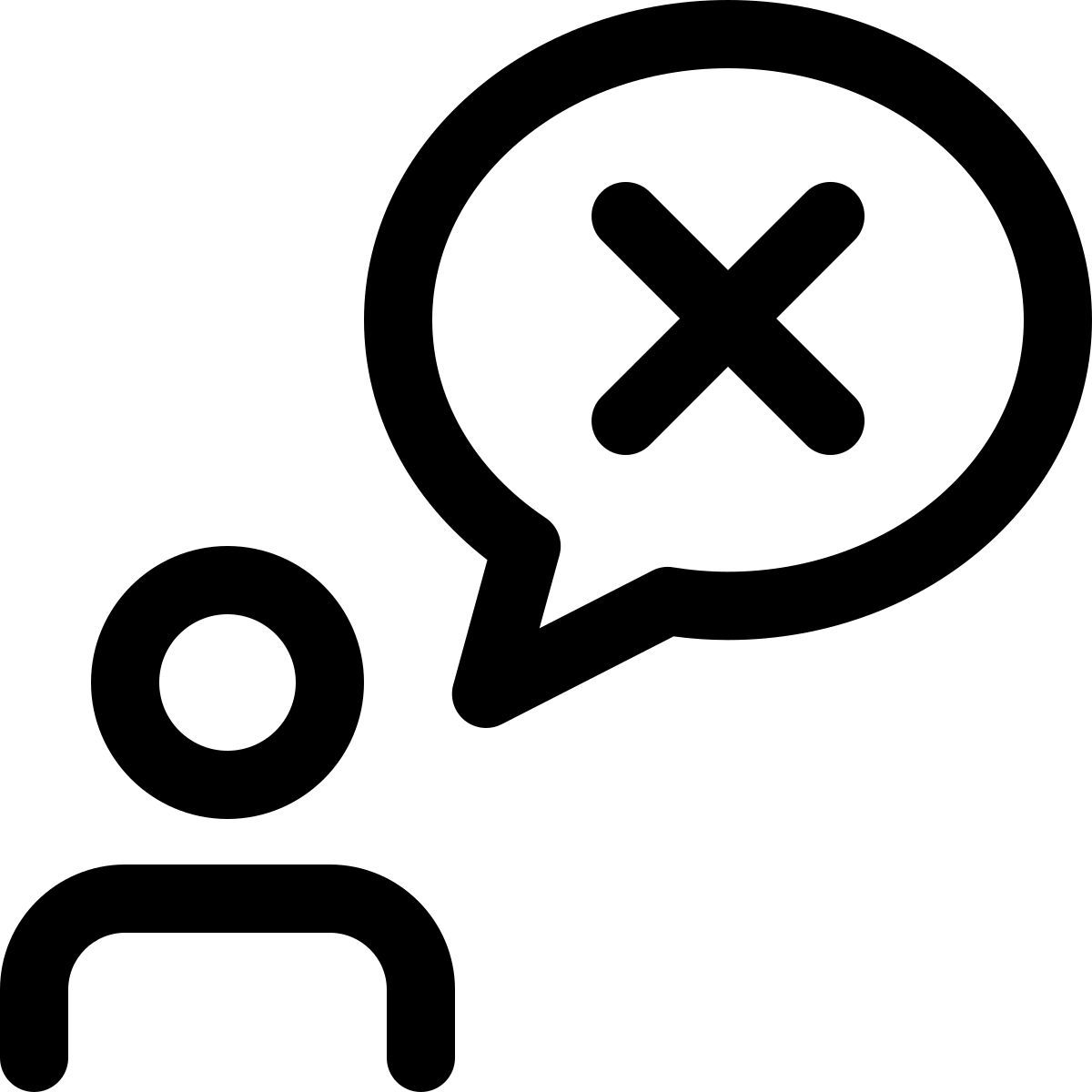 投反对票 icon