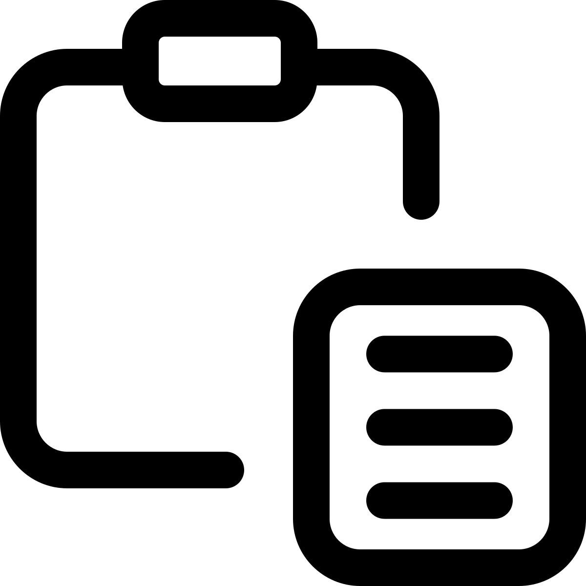 paste to clipboard icon