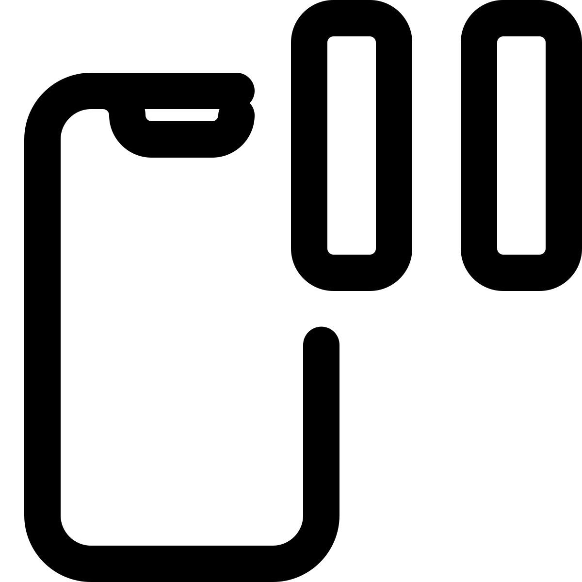 telefon pausieren icon