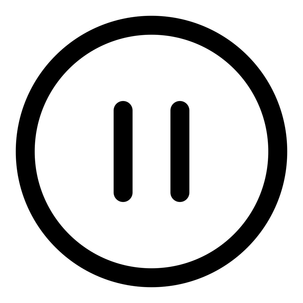 pause button icon