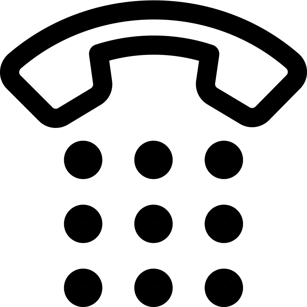 teclado de marcación icon