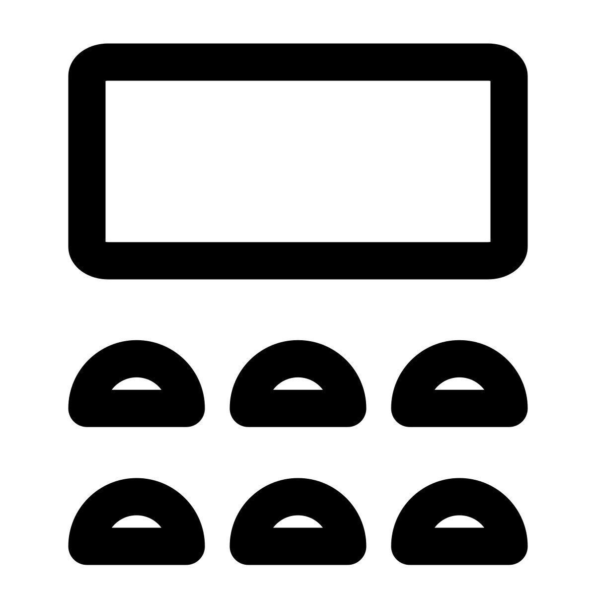 classroom interior icon