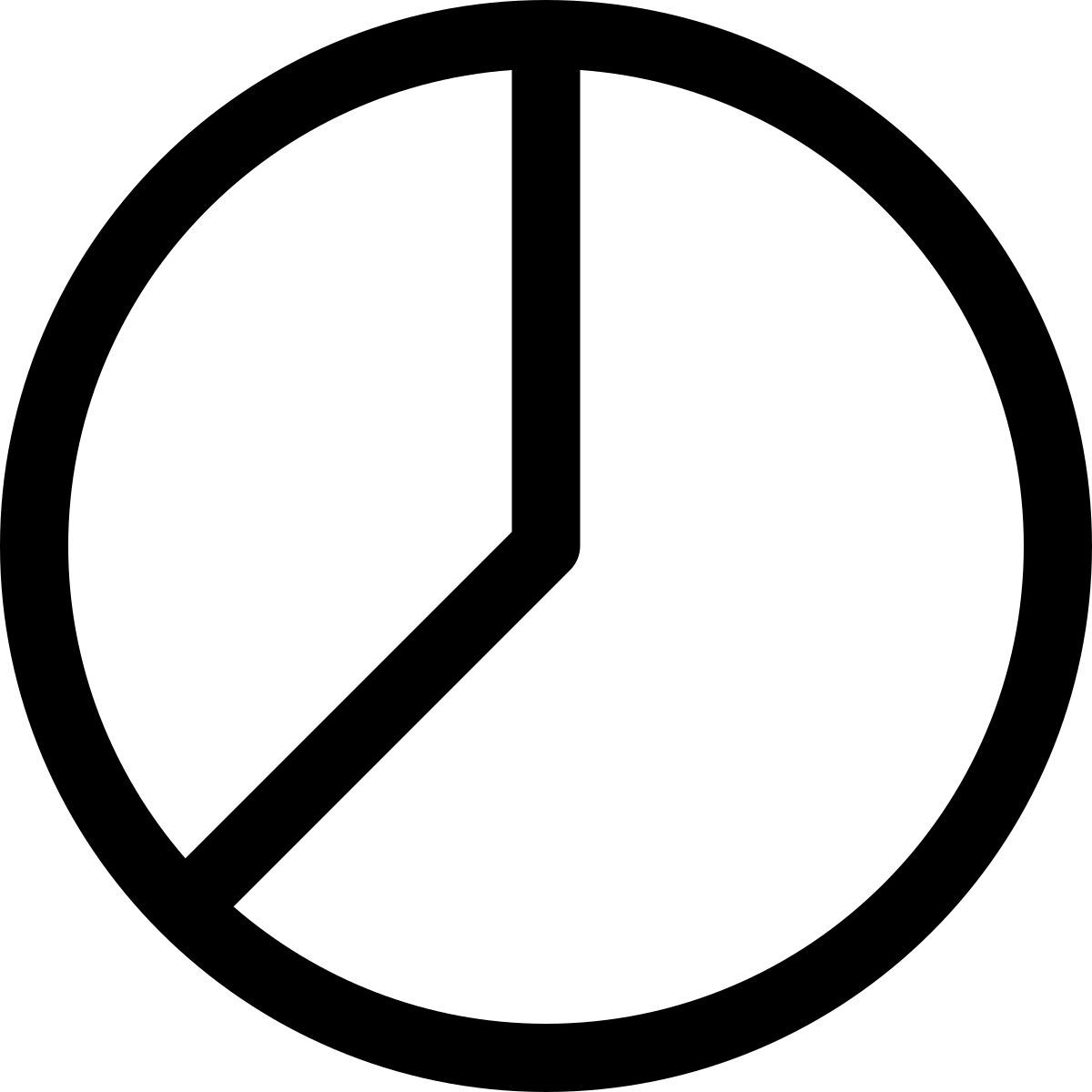 gráfico circular icon