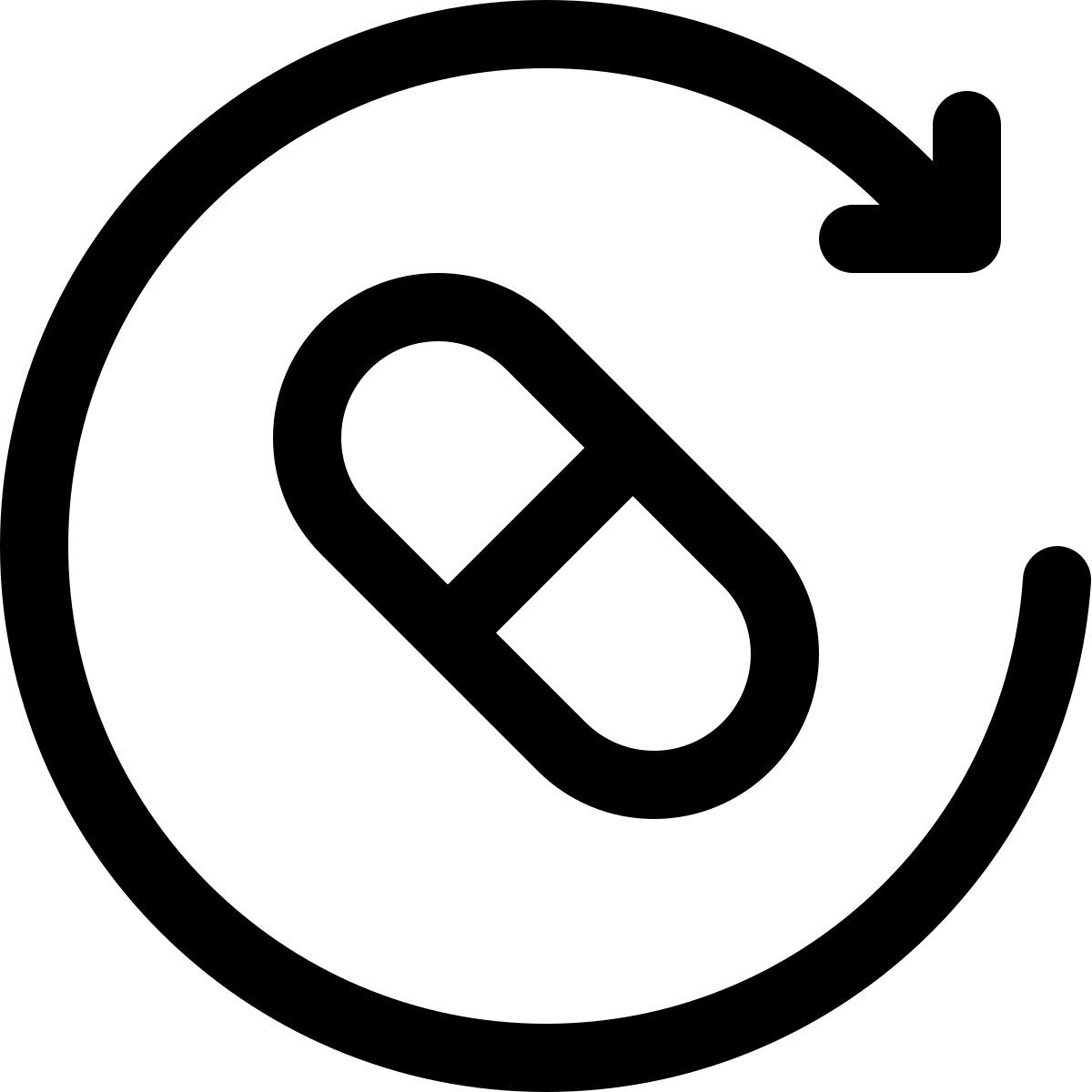 recordatorio recurrente de la píldora icon