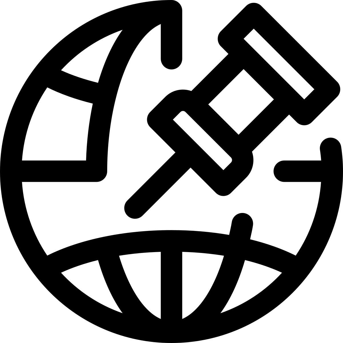 ubicación del pin icon