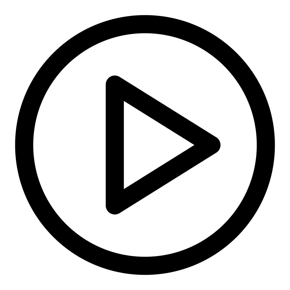 botón de reproducción icon