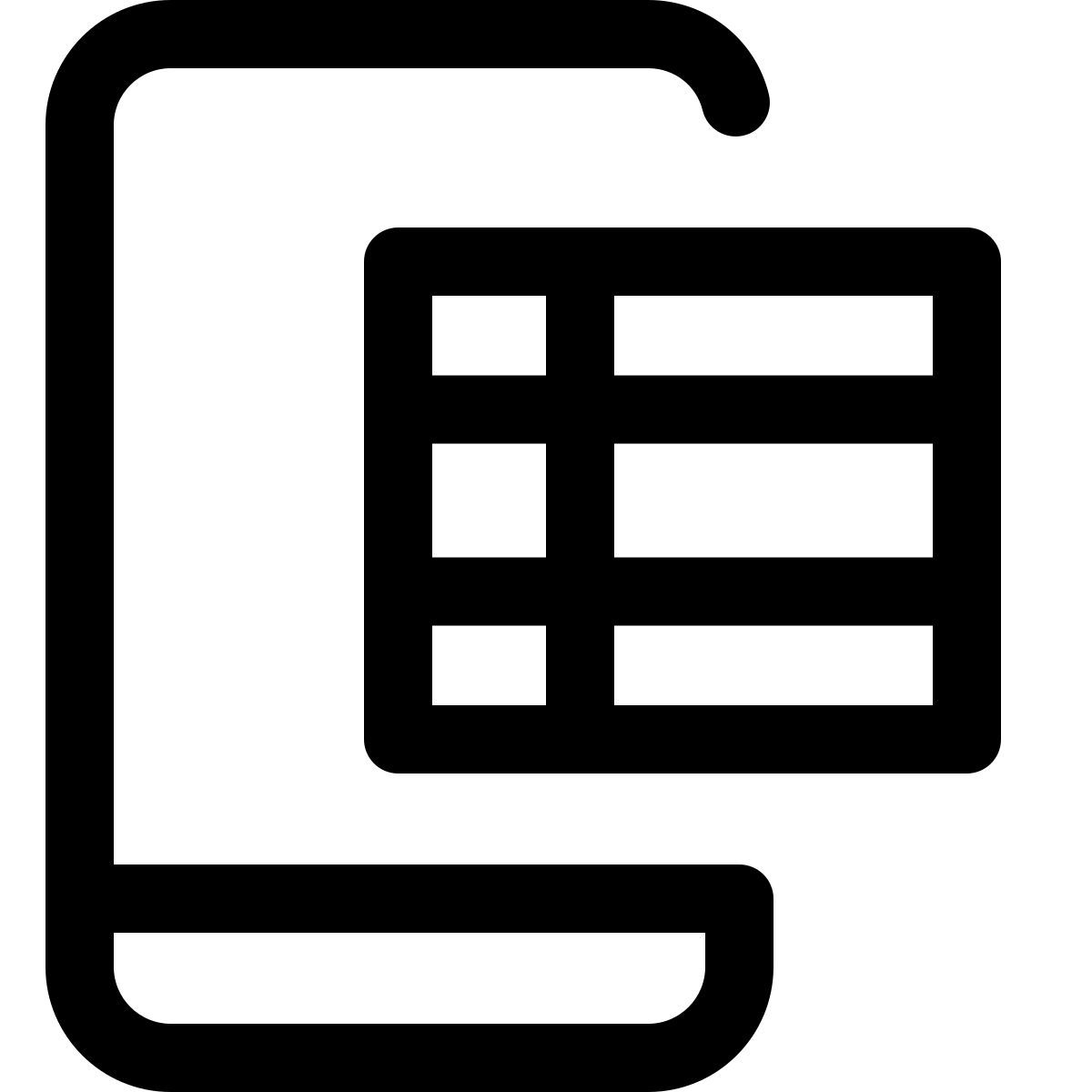 spreadsheet app icon
