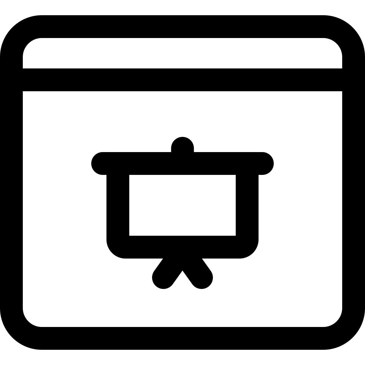 presentación web icon
