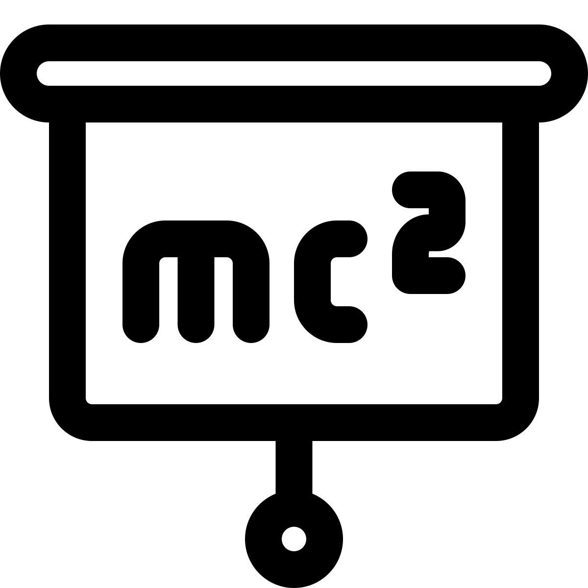 physics presentation icon