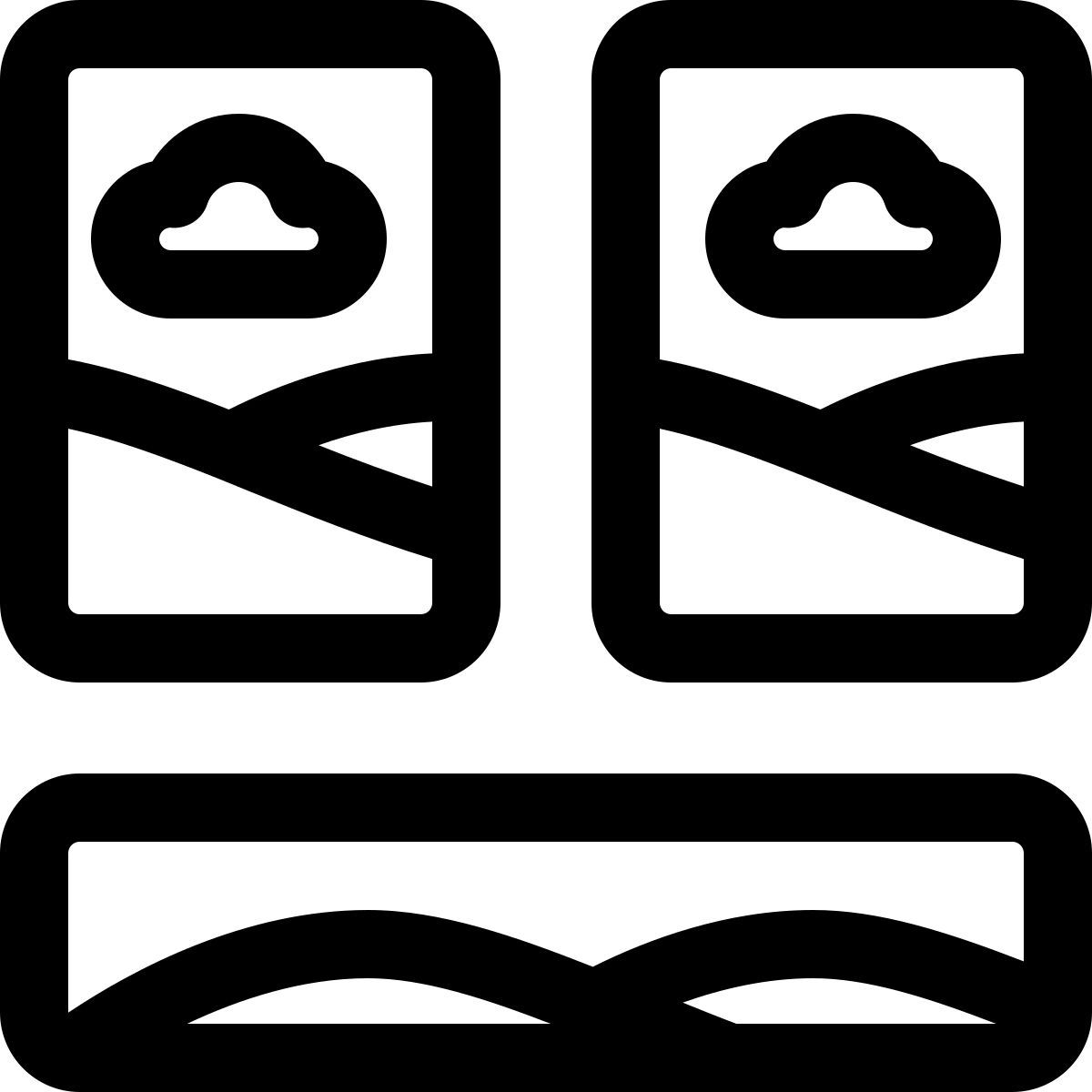 이미지 레이아웃 그리드 icon