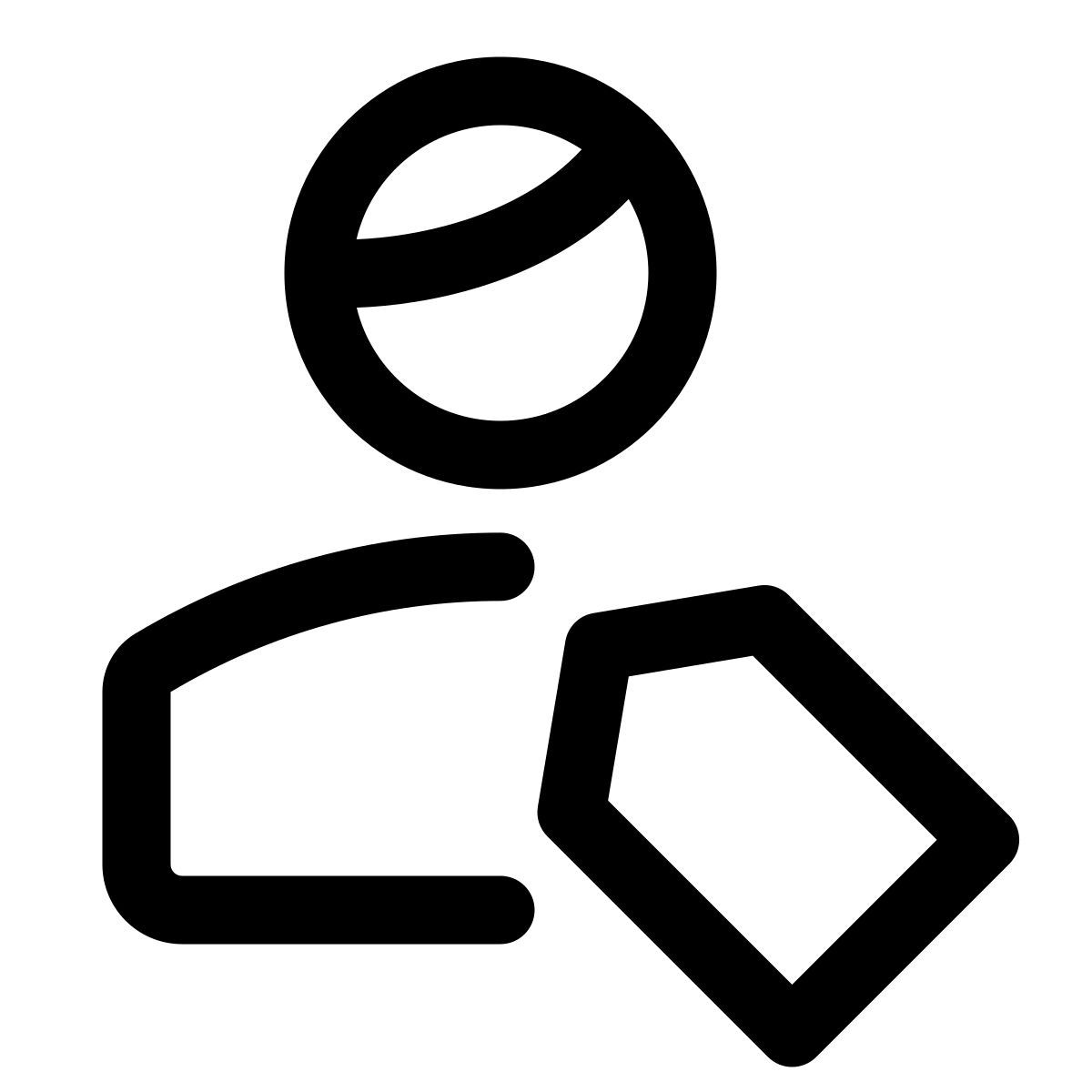 étiquette d'utilisateur icon