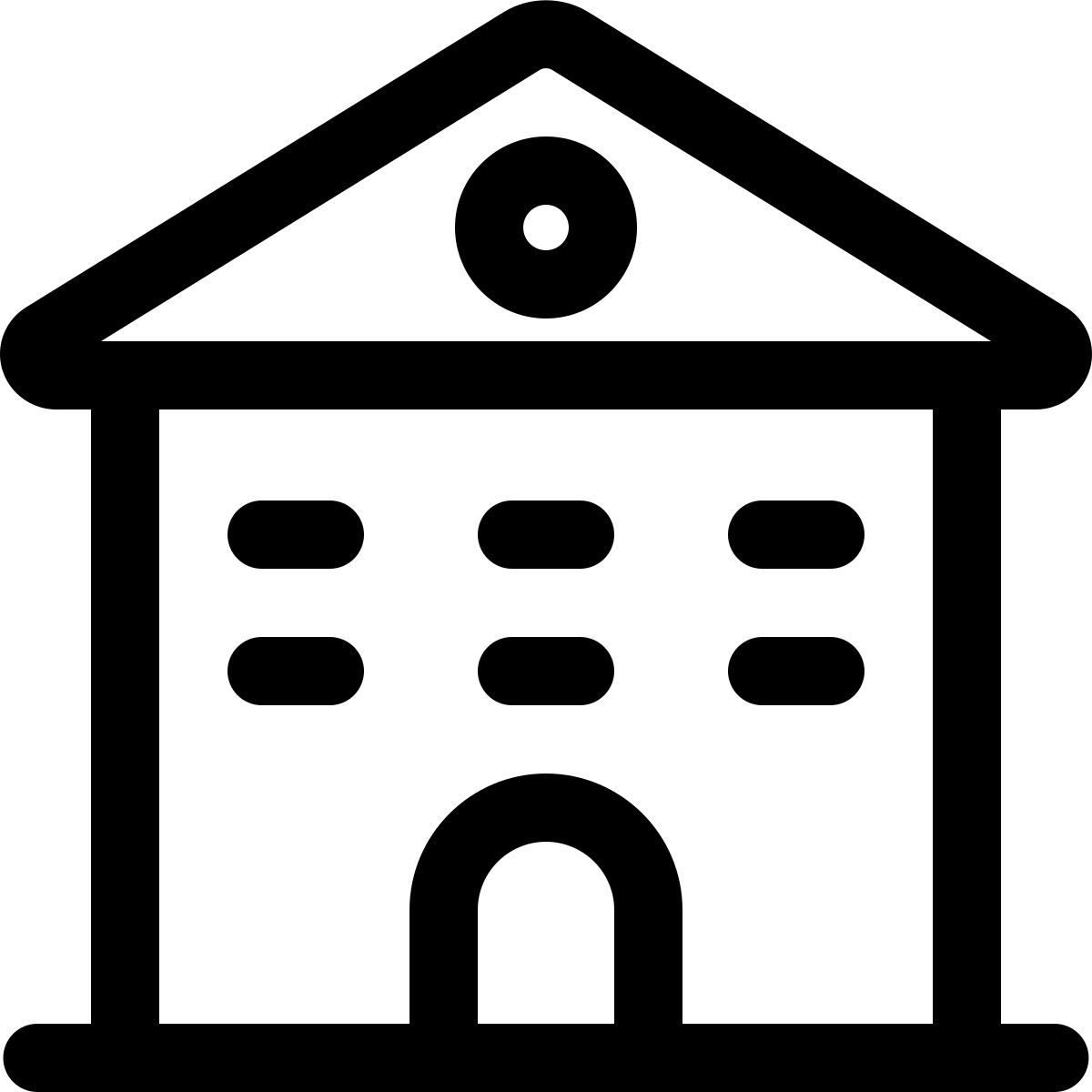 school building icon