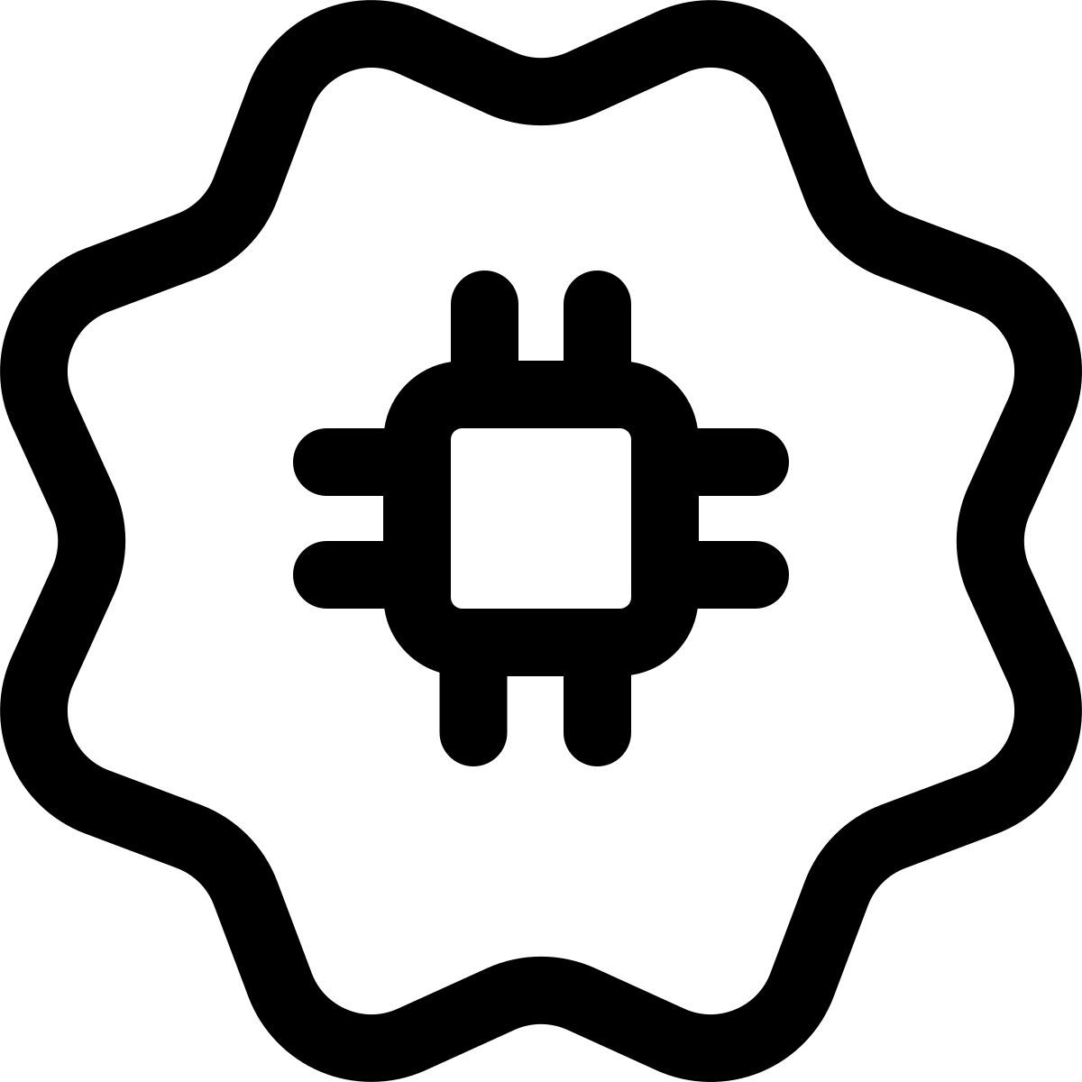 processor sticker icon