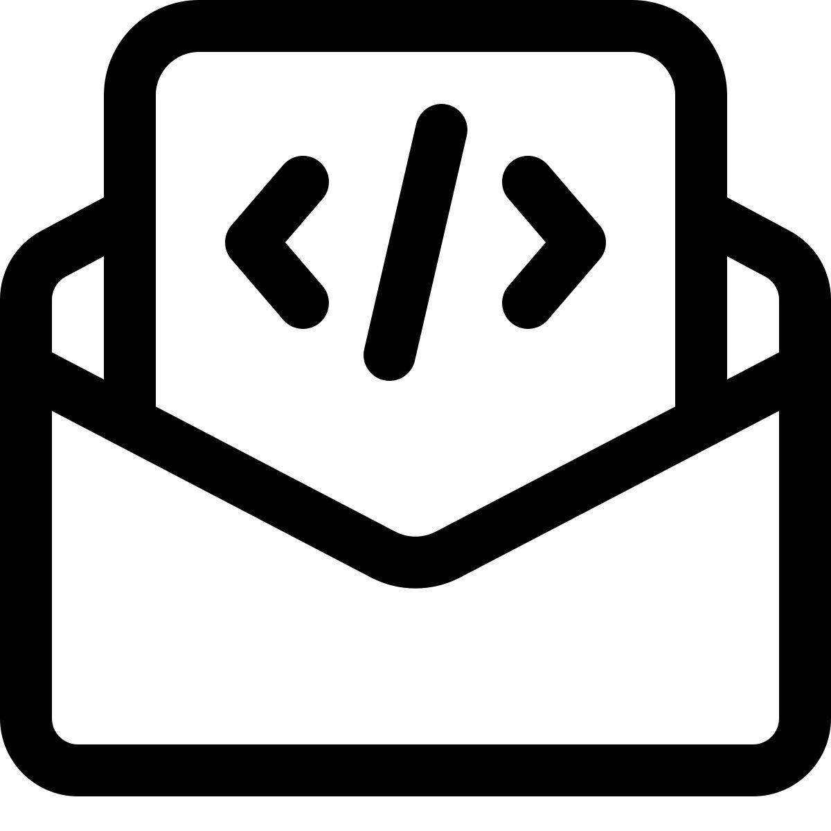 coding email icon