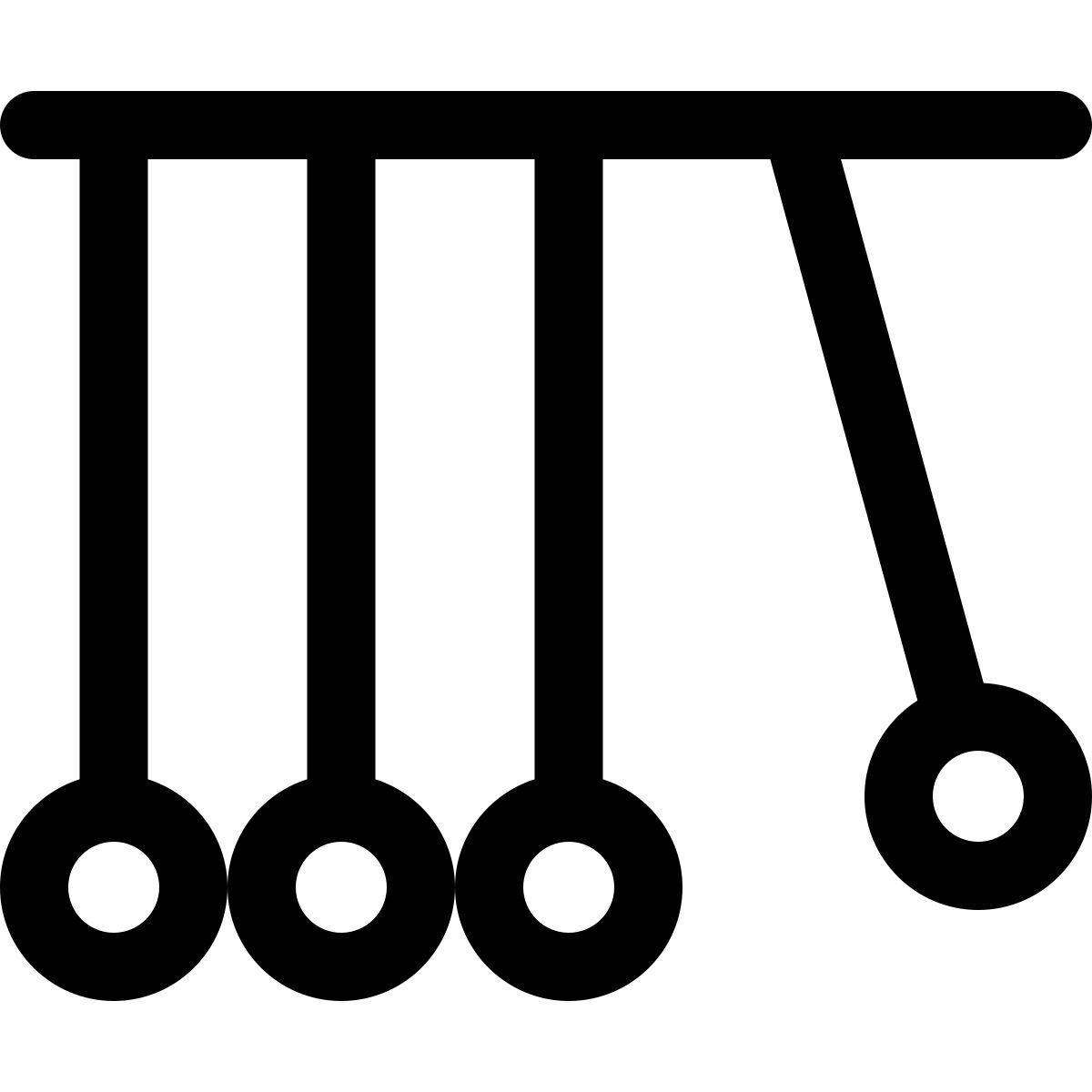 newton's cradle icon