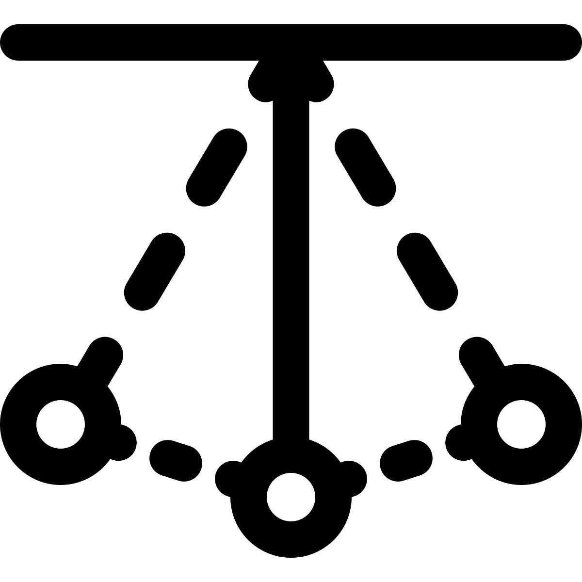 pendulum motion icon