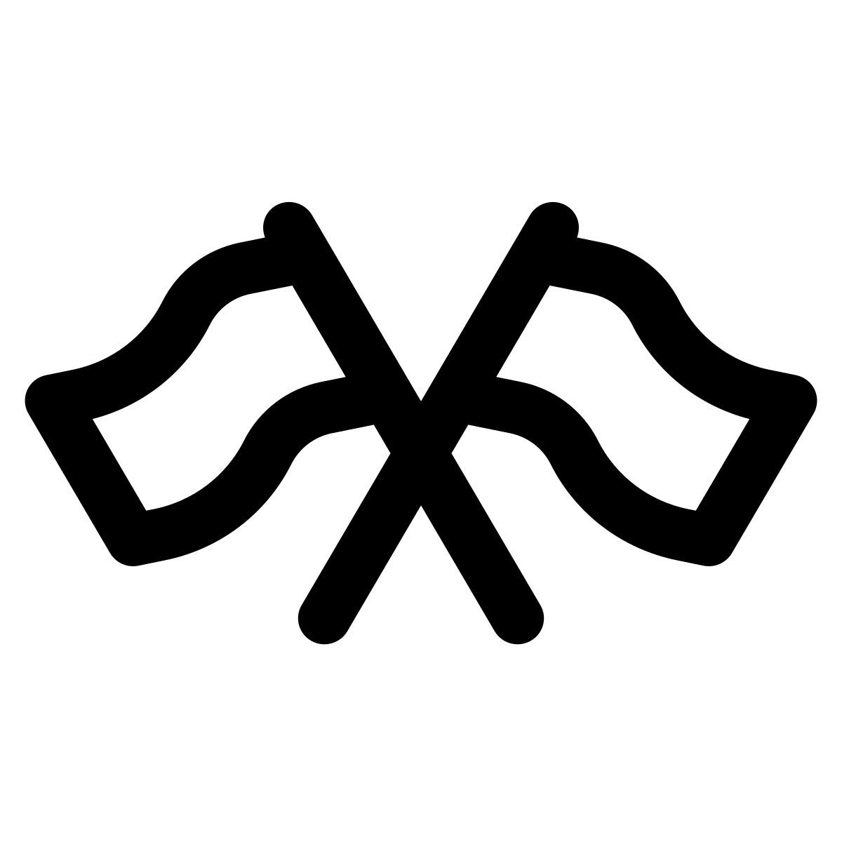 bandiere da corsa icon