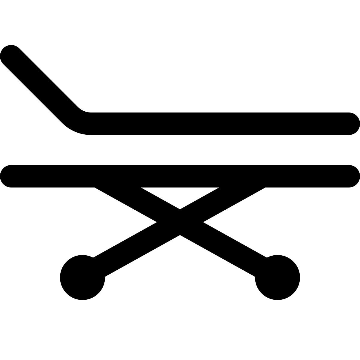 리클라이너 병원용 침대 icon