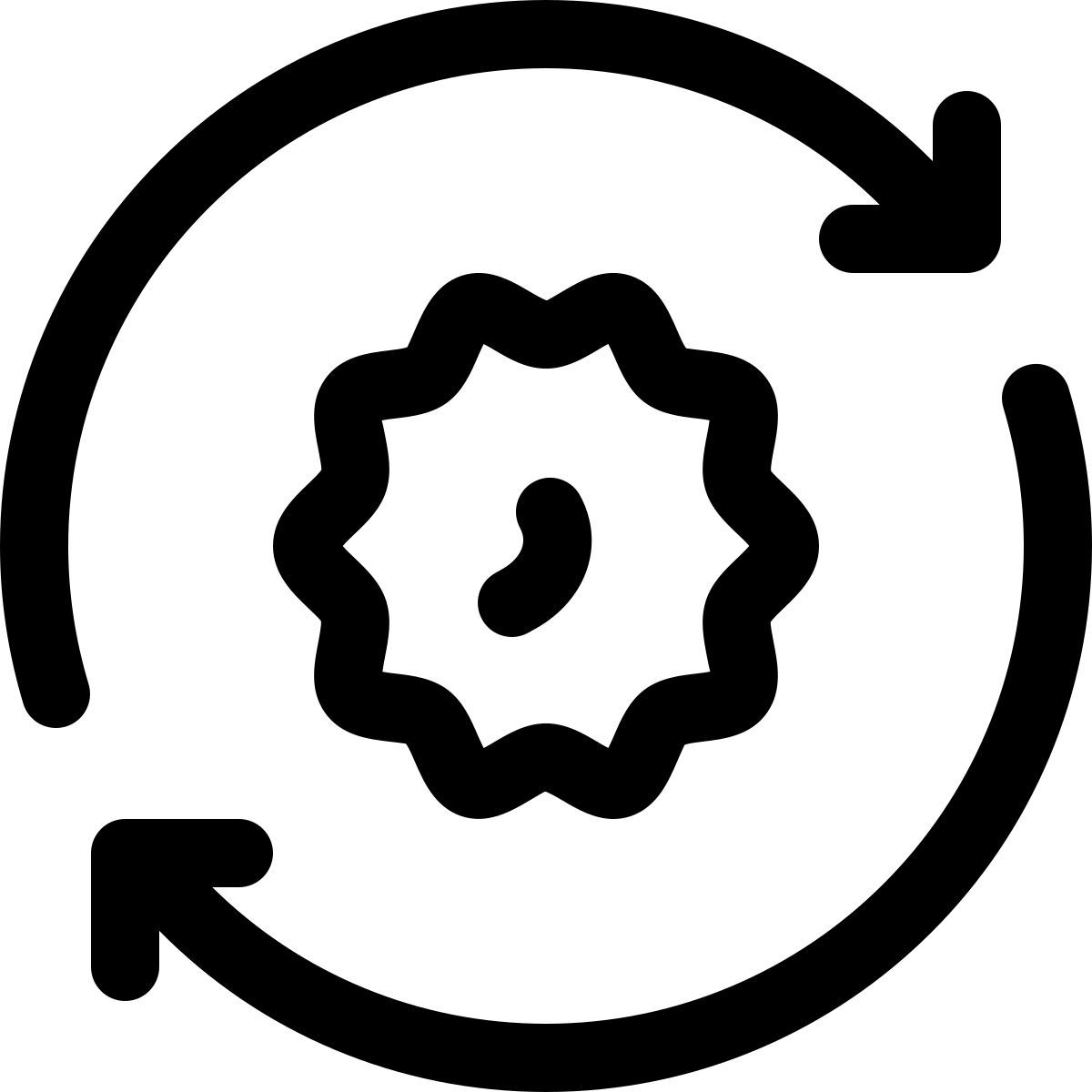 virus replication icon