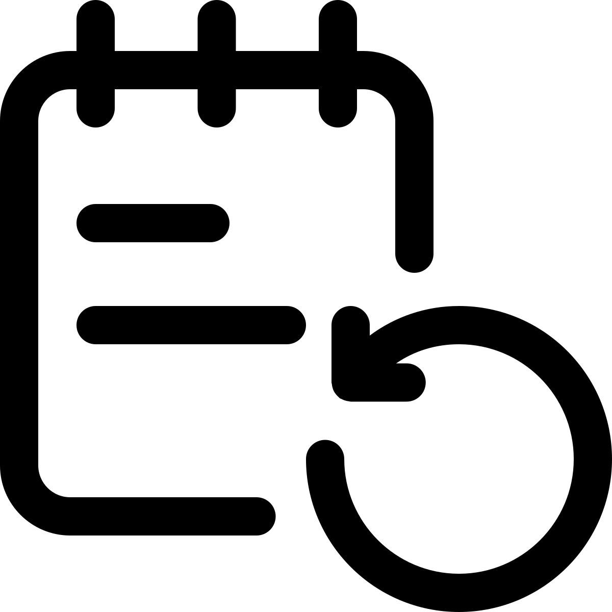 refresh notes icon