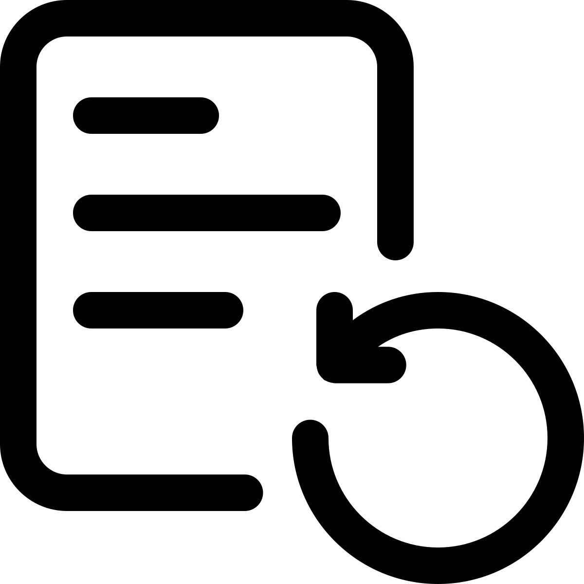 refresh document icon