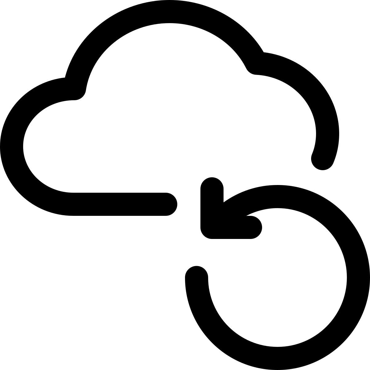 클라우드 다시 로드 icon