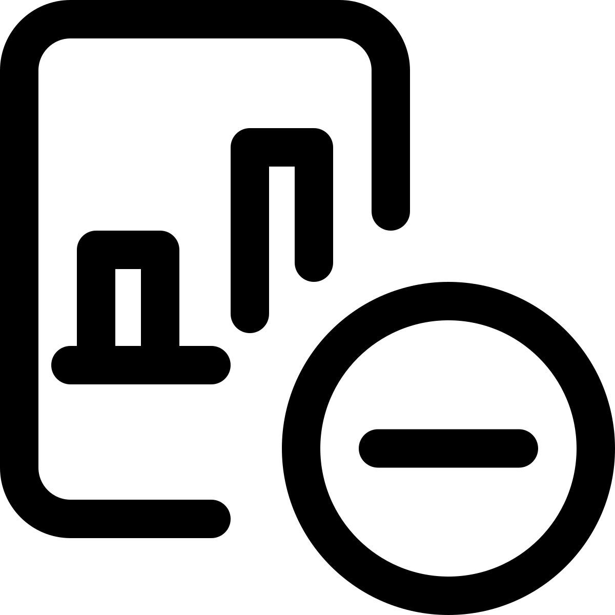 supprimer le rapport icon