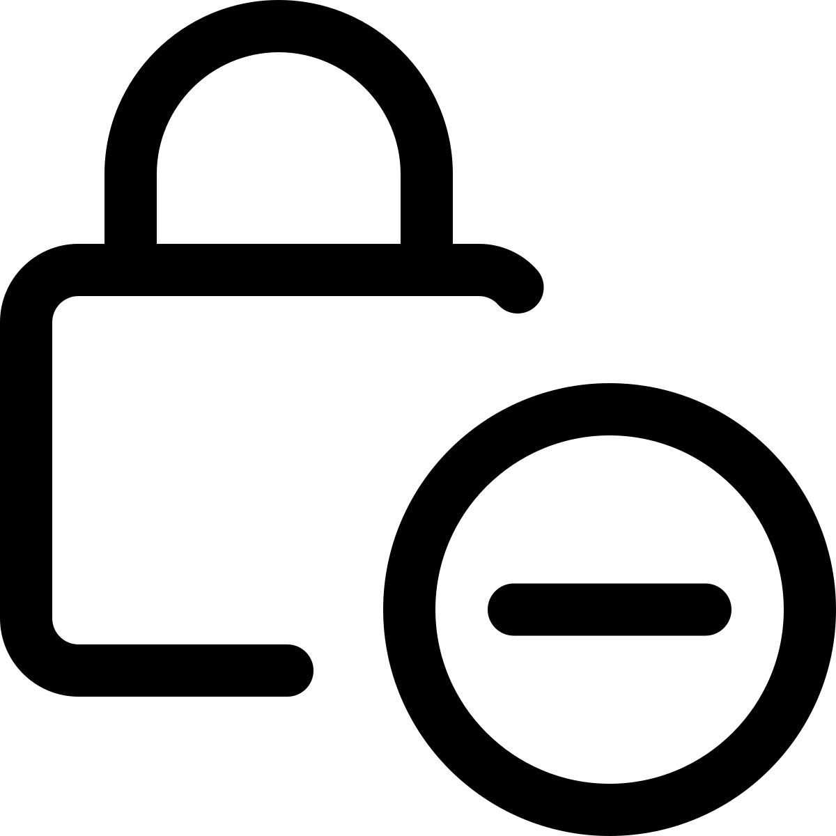 액세스 제거 icon