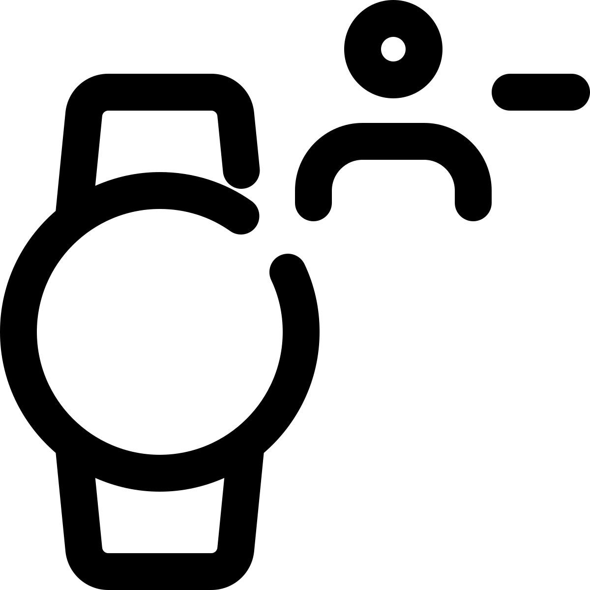 스마트워치 사용자 제거 icon