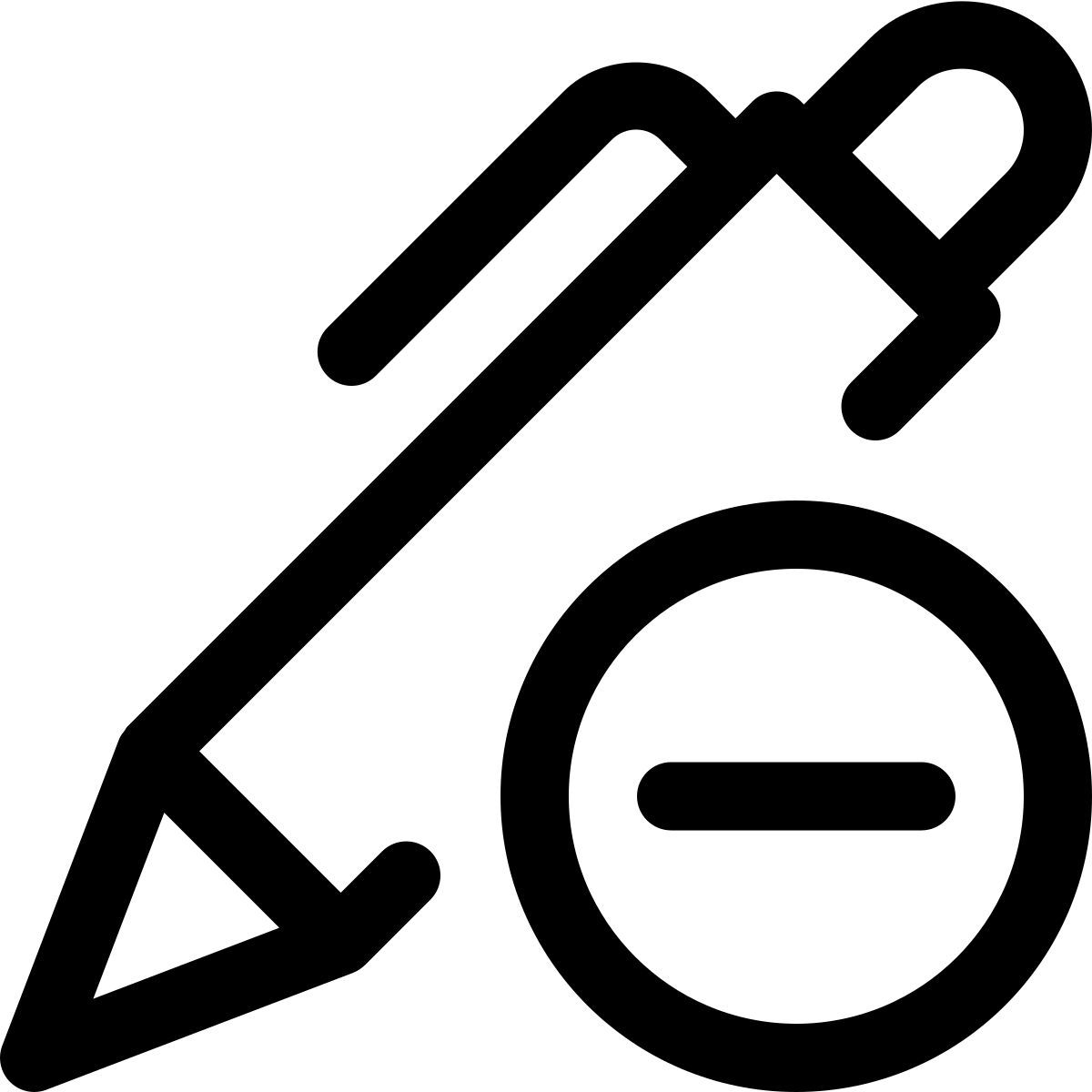 stift entfernen icon