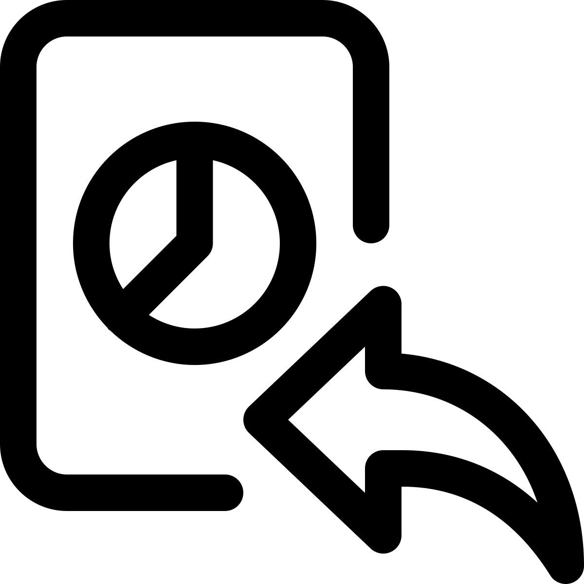 graphique à secteurs précédent icon