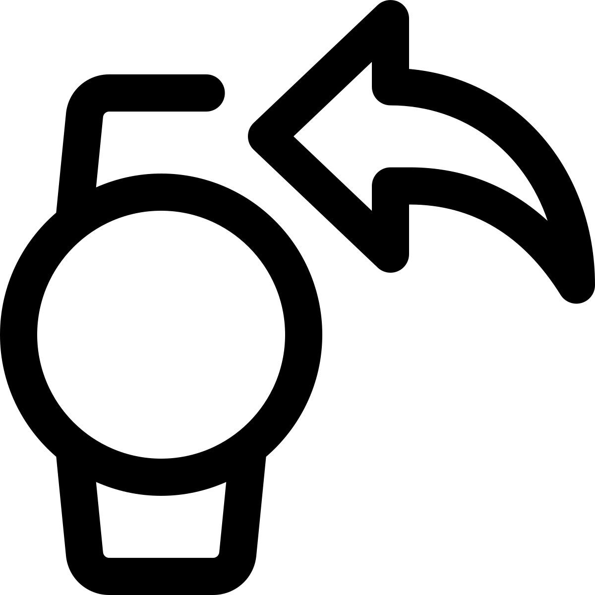 antwort auf smartwatch icon