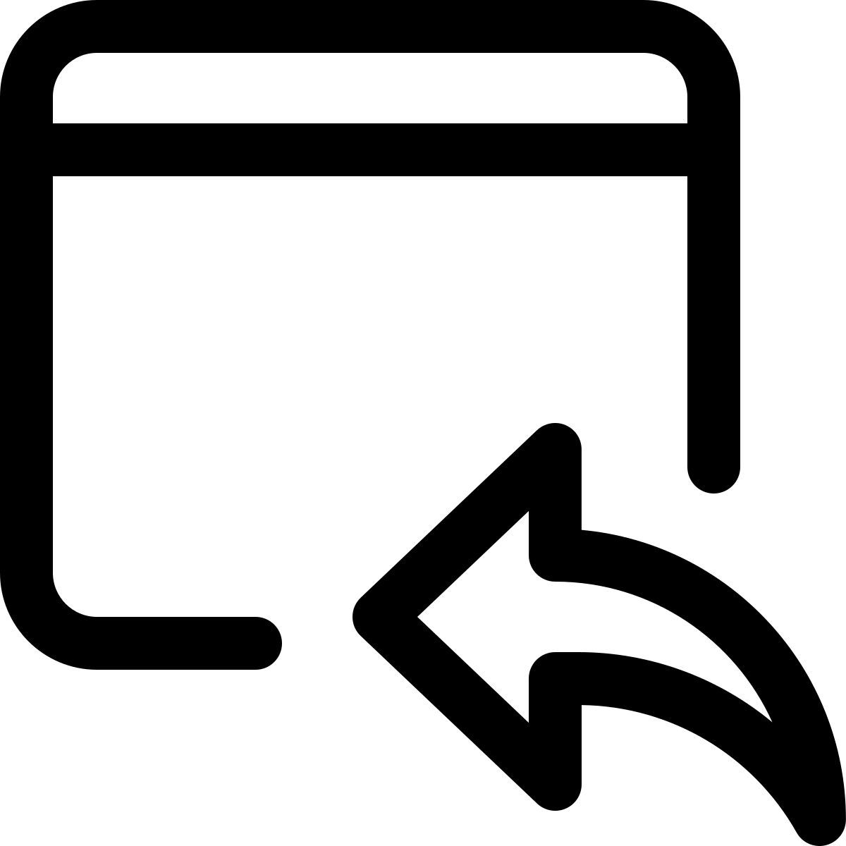 respuesta web icon