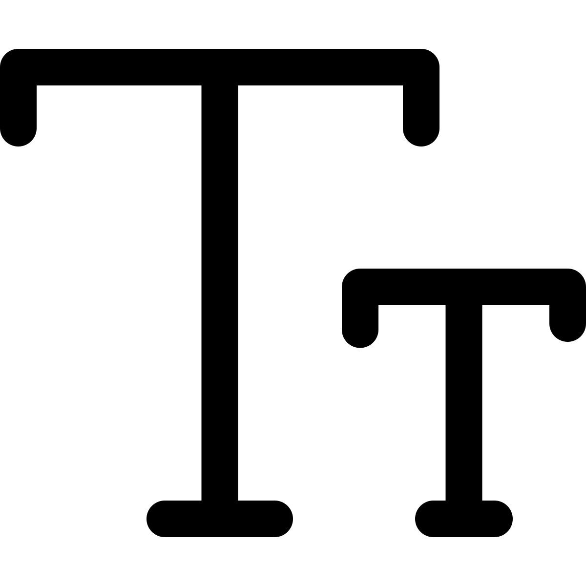 resize text icon